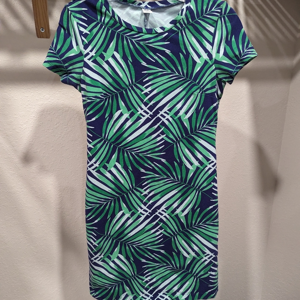 COPY - Palm t-shirt dress